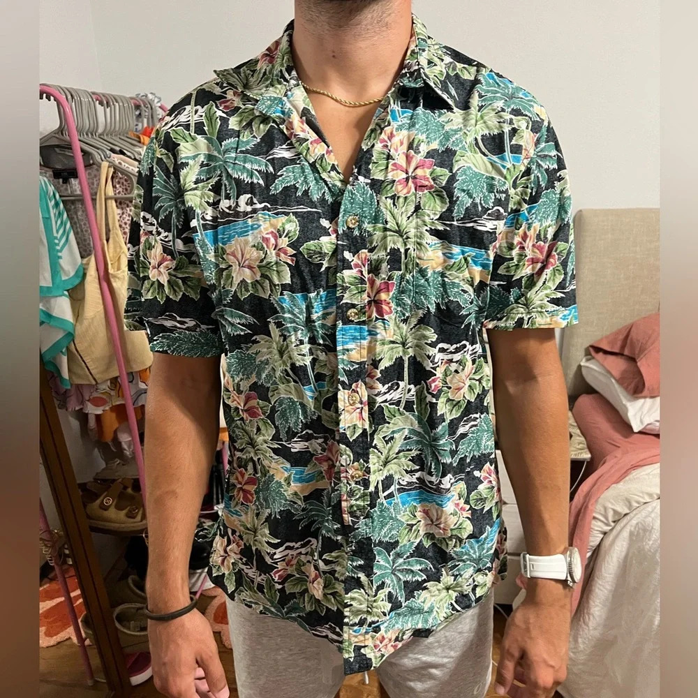 MENS aloha button up